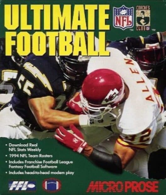 Ultimate NFL Coaches Club Football cover art