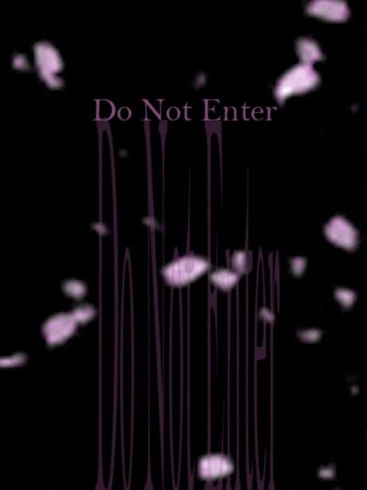 Do Not Enter cover art