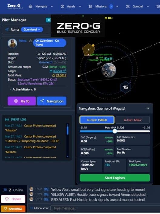 Zero-G MMO cover art
