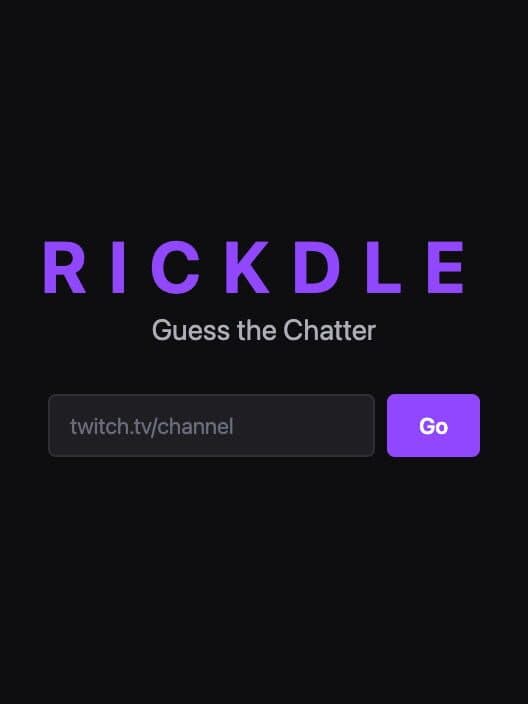 Rickdle cover art