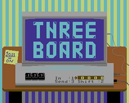Threeboard cover art