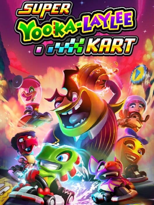 Super Yooka-Laylee Kart cover art