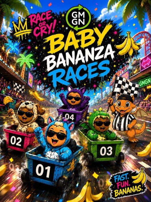 Baby Bananza Races cover art