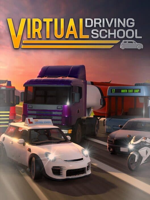 Virtual Driving School cover art