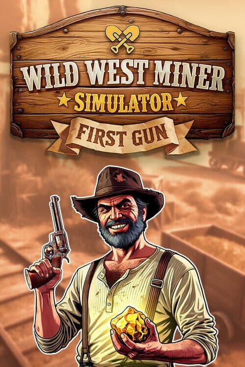 Wild West Miner Simulator: First Gun cover art