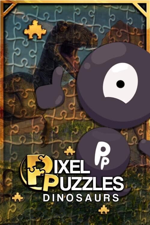 Pixel Puzzles Dinosaurs Jigsaws cover art