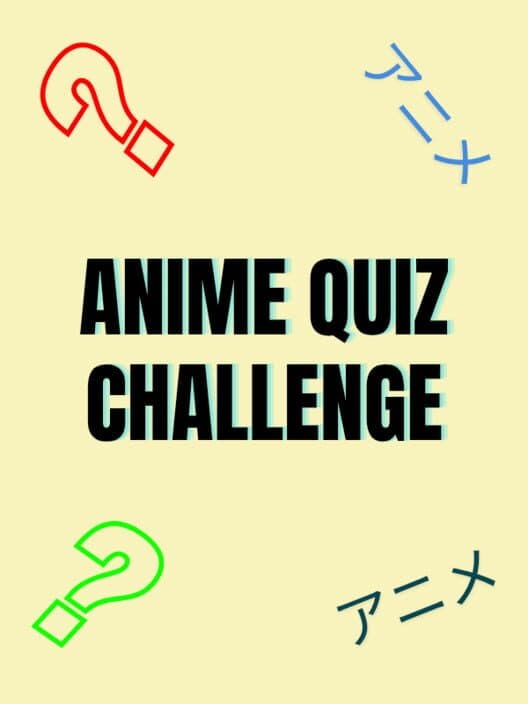 Anime Quiz Challenge cover art