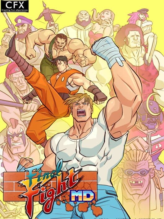 Final Fight MD cover art