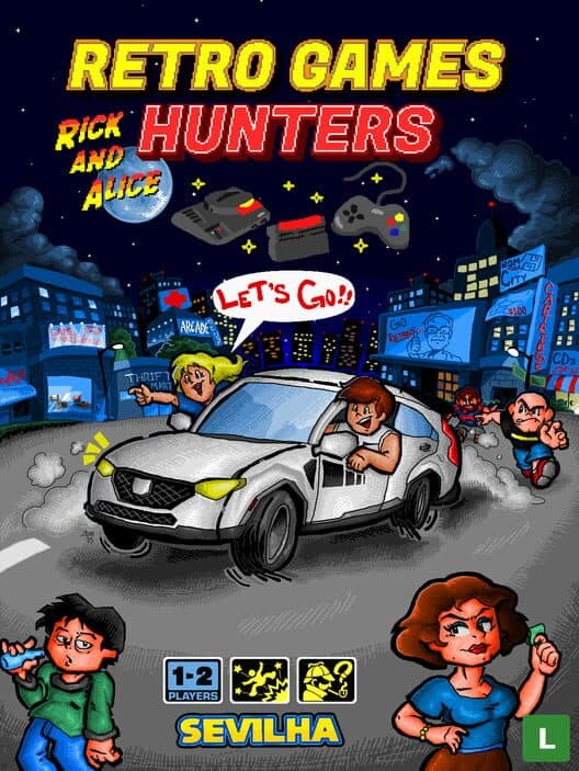 Rick and Alice: Retro Games Hunters cover art