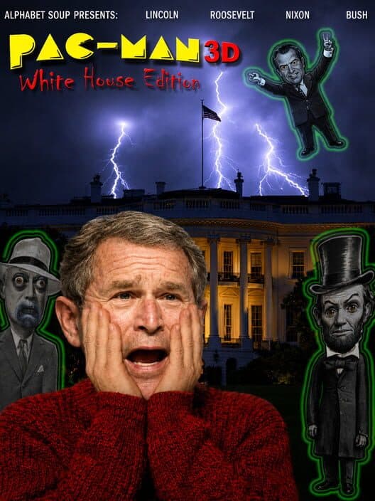 Pac-Man 3D: White House Edition cover art