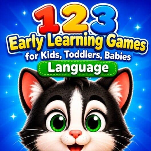 123 Early Learning Games for Kids, Toddlers, Babies: Language cover art