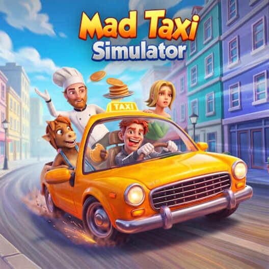 Mad Taxi Simulator cover art