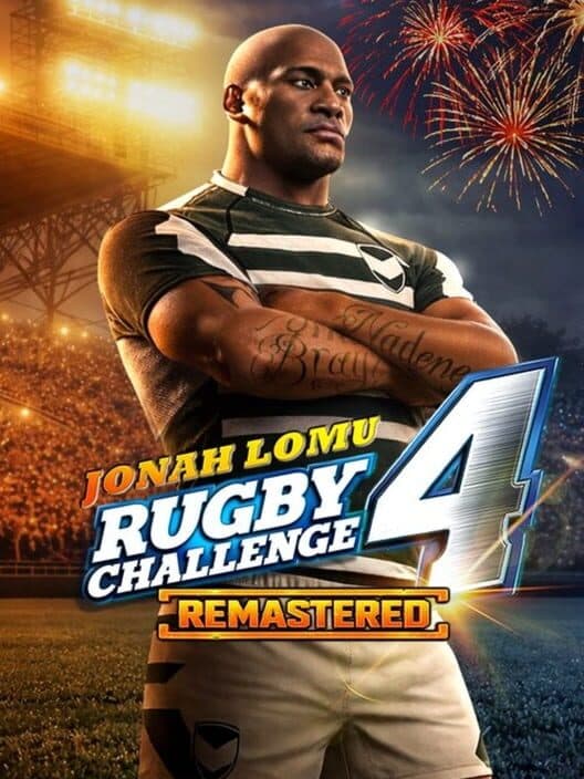 Jonah Lomu Rugby Challenge 4 Remastered cover art