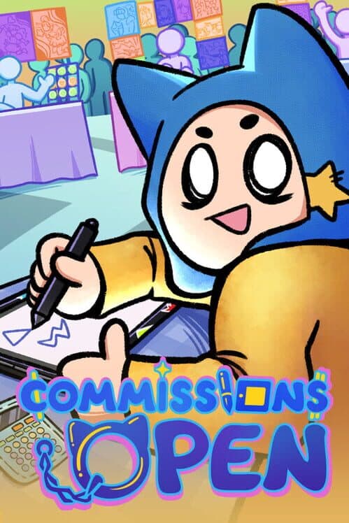 Commissions Open cover art
