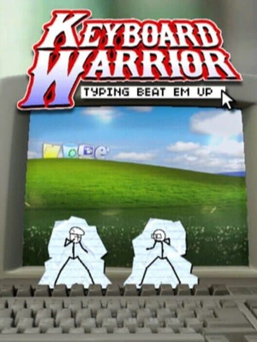 Keyboard Warrior Stickman: Typing Beat Em Up cover art