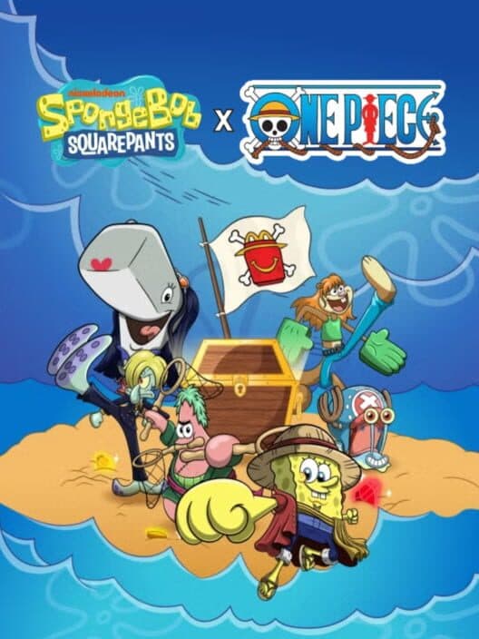 Spongebob Squarepants x One Piece cover art