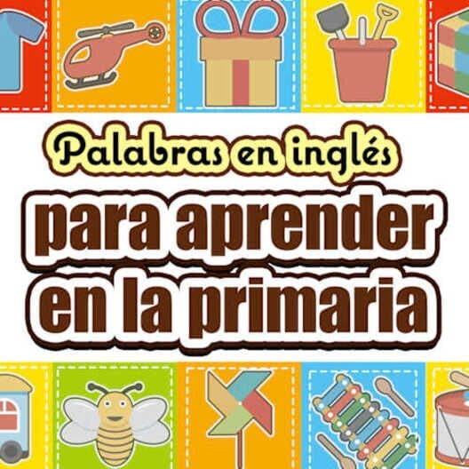 Palabras en inglés para aprender en la primaria cover art