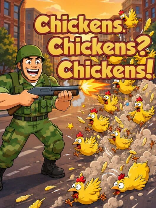 Chickens. Chickens? Chickens! cover art