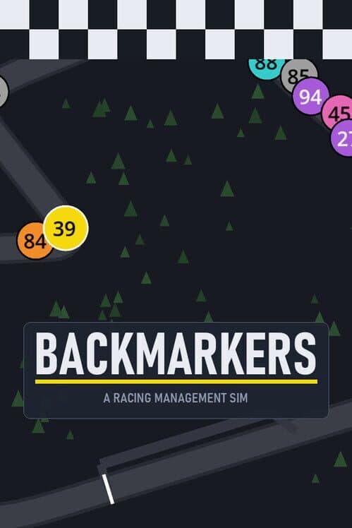Backmarkers: A Racing Management Sim cover art