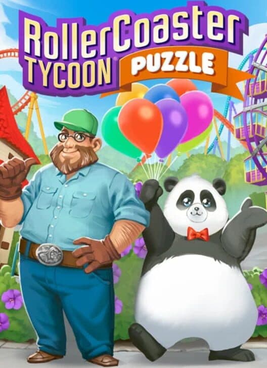 RollerCoaster Tycoon Puzzle cover art
