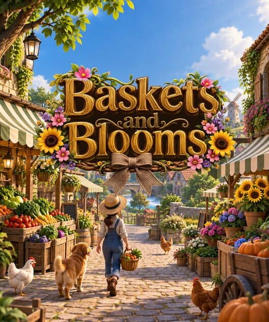 Baskets and Blooms cover art