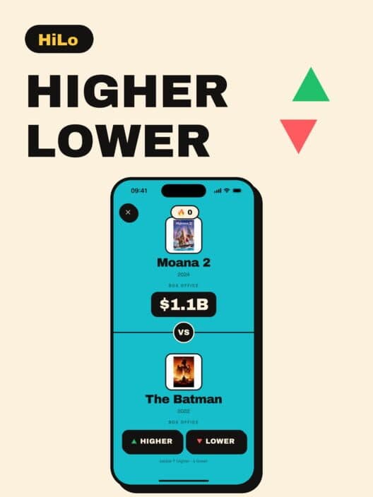 HiLo: Higher or Lower Game cover art
