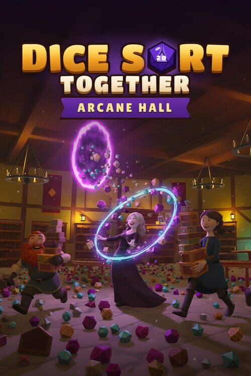 Dice Sort Together: Arcane Hall cover art
