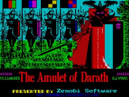 The Amulet of Darath cover art
