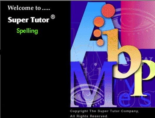 Super Tutor: Spelling cover art