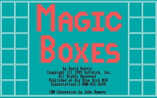 Magic Boxes cover art