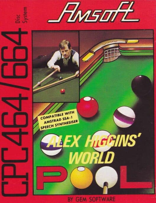 Alex Higgins' World Pool cover art