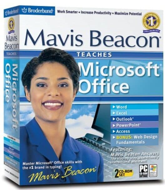Mavis Beacon Teaches Microsoft Office cover art