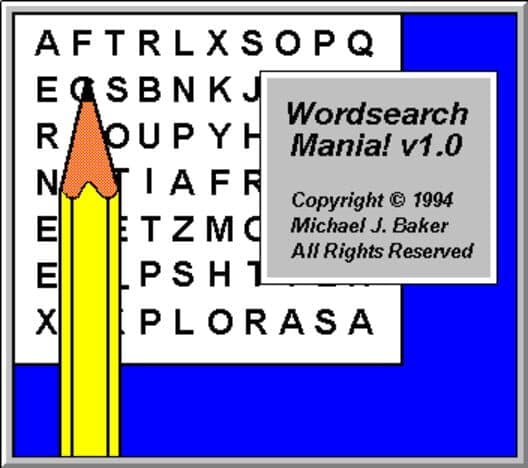 Wordsearch Mania! cover art