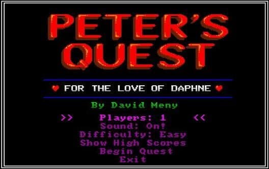 Peter's Quest: For the Love of Daphne cover art