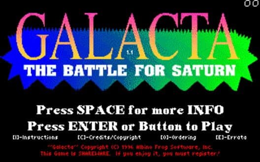 Galacta: The Battle for Saturn cover art