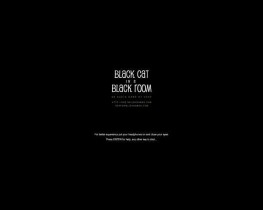 Black Cat in a Black Room cover art