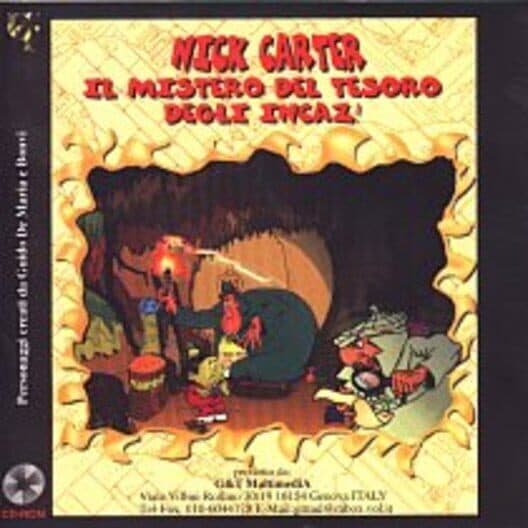 Nick Carter: Il Mistero del Tesoro Degli Incaz! cover art