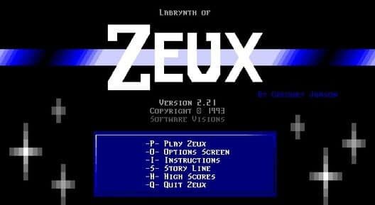 Labrynth of Zeux cover art