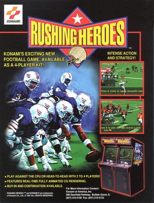 Rushing Heroes cover art