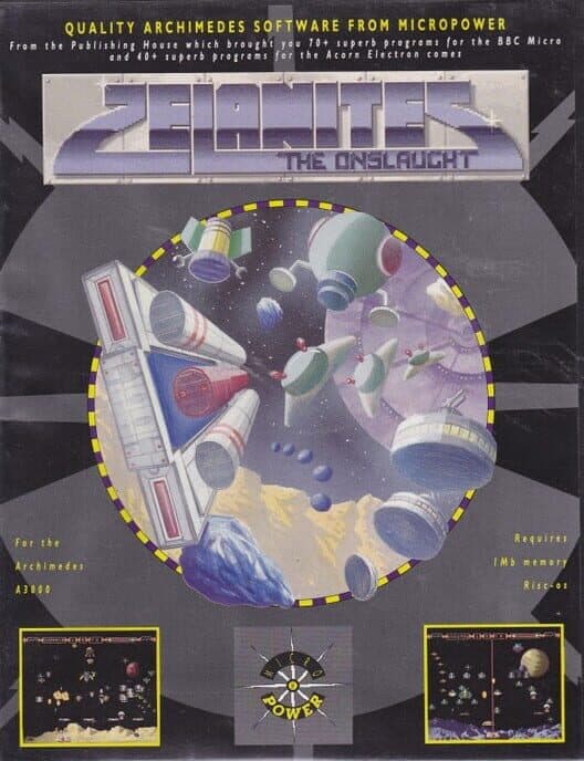 Zelanites: The Onslaught cover art