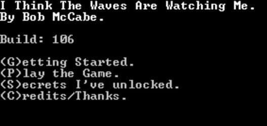 I Think the Waves are Watching Me cover art