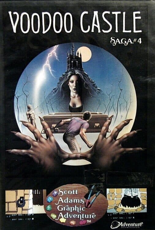 Scott Adams' Graphic Adventure #4: Voodoo Castle cover art