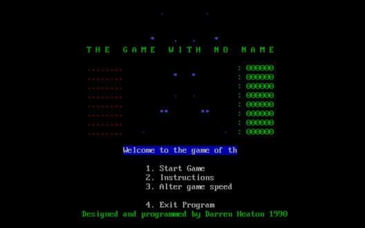 The Game With No Name cover art