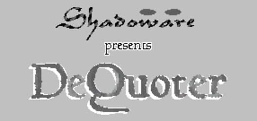DeQuoter cover art