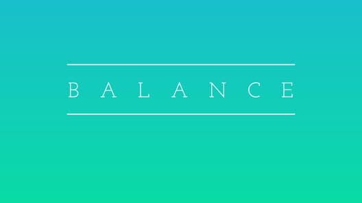 Balance cover art