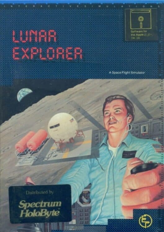 Lunar Explorer: A Space Flight Simulator cover art