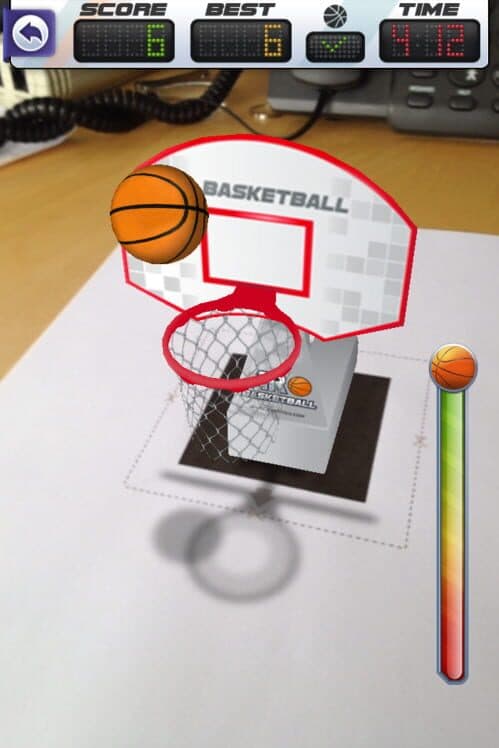 AR Basketball cover art