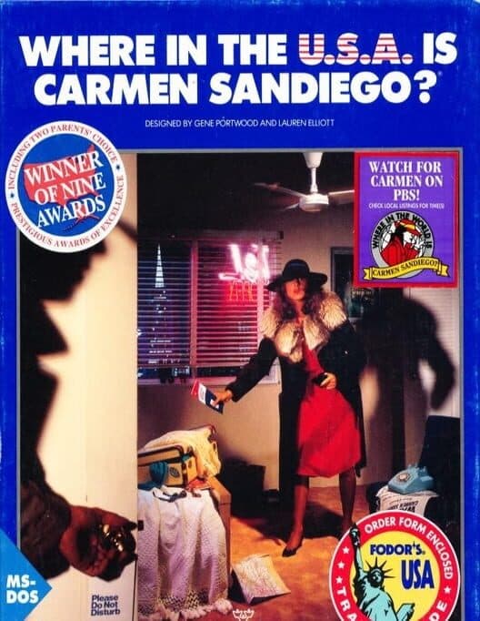 Where in the USA is Carmen Sandiego? (Enhanced) cover art