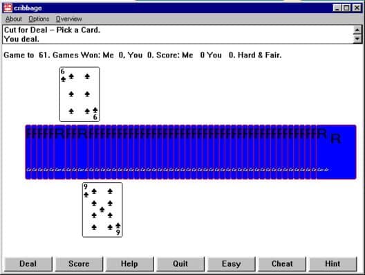 Cribbage cover art