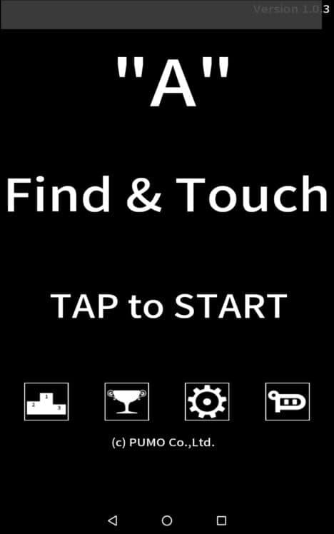 "A" Find & Touch cover art